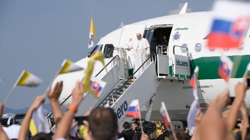Il Papa è arrivato in Slovacchia