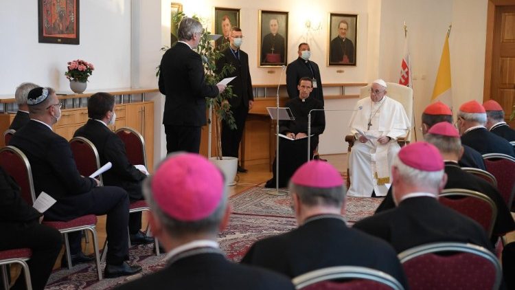 Ekumenické setkání a nunciatuře v Bratislavě.