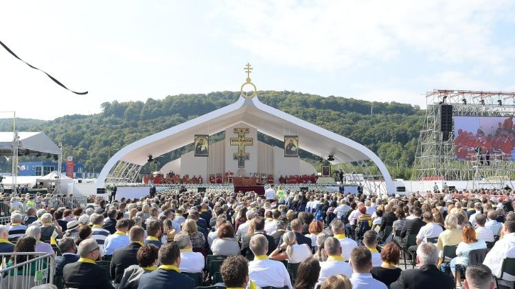 Божествена литургия в Прешов