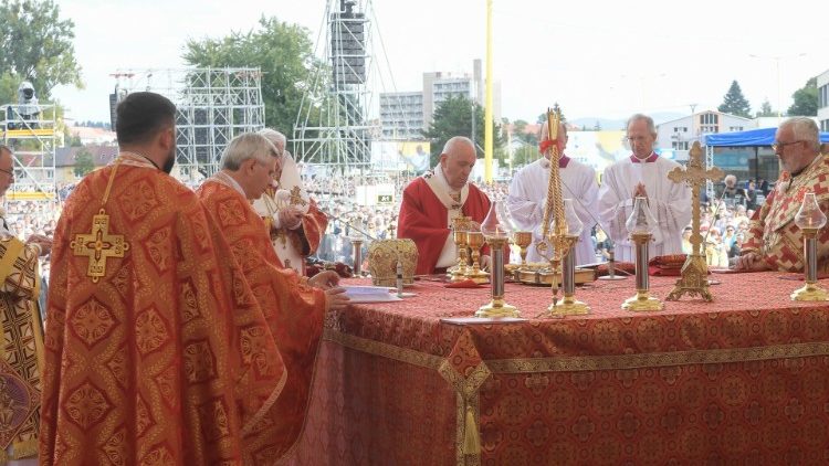 Božanska liturgija v Prešovu