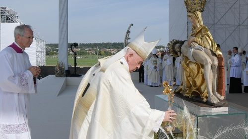 Le Pape célèbre la Vierge des Douleurs, modèle de foi du peuple slovaque