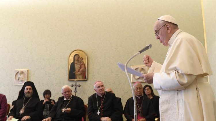 Franciszek przyjął na audiencji biskupów różnych wyznań chrześcijańskich związanych z Ruchem Focolari