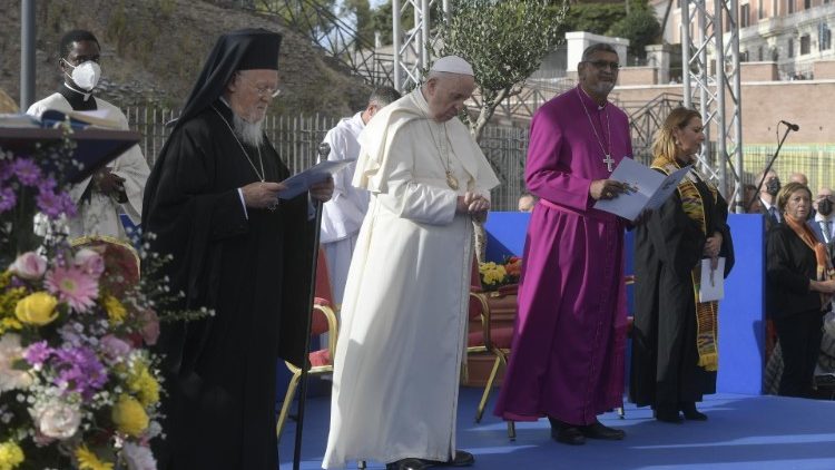 教宗參加和平祈禱聚會