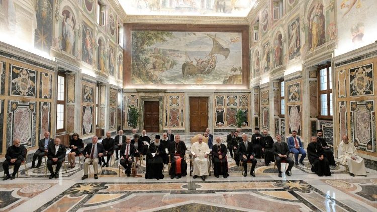 L'udienza al Gruppo Misto di Lavoro cattolico-ortodosso