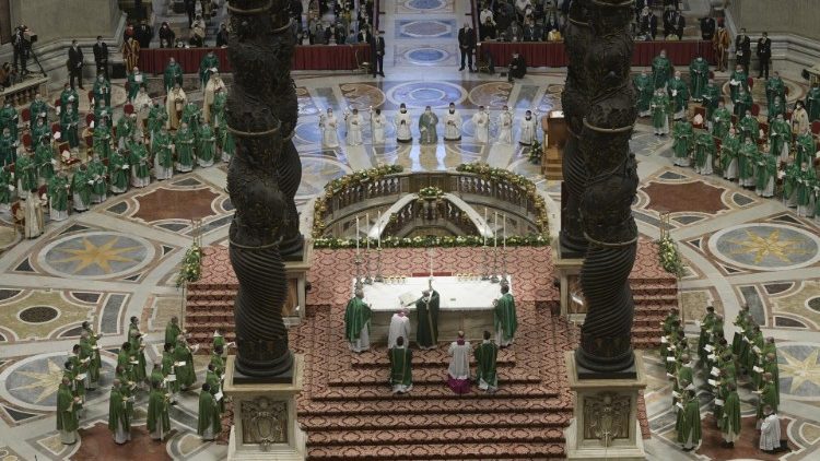 Santa Missa de abertura do caminho sinodal presidida pelo Papa Francisco