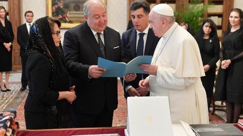 Le Pape a reçu le président arménien Armen Sarkissian