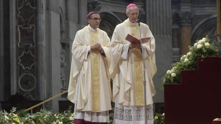 I due nuovi vescovi ringraziano il Papa