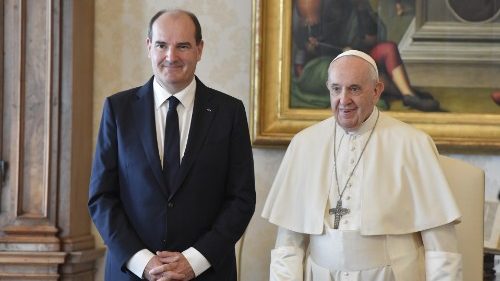 Le Pape François a reçu le Premier ministre français Jean Castex