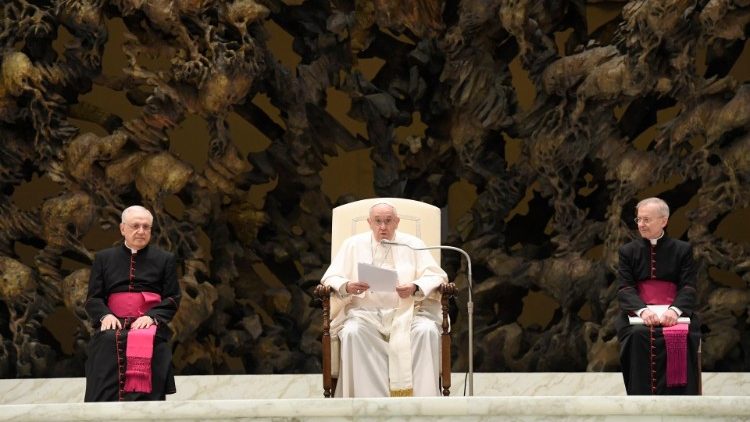 教皇フランシスコ　2021年10月20日の一般謁見　バチカン・パウロ6世ホール