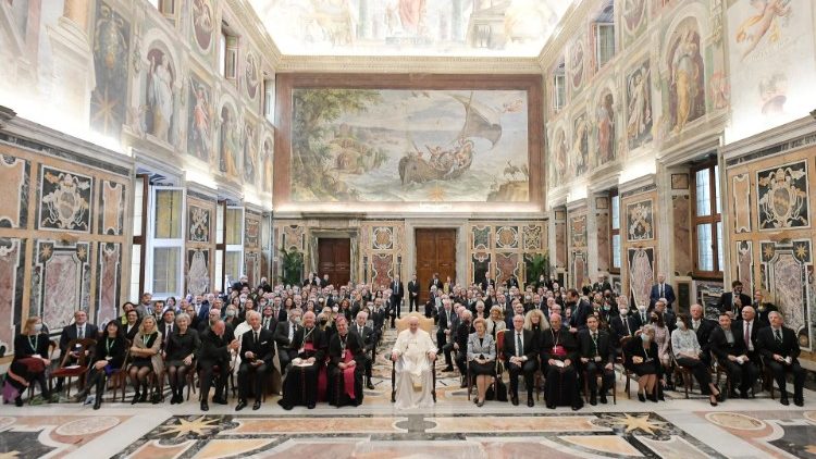 Susret Pape i zaklade Centesimus annus Pro Pontifice