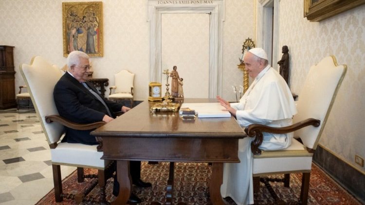 Pope Francis and President Abbas