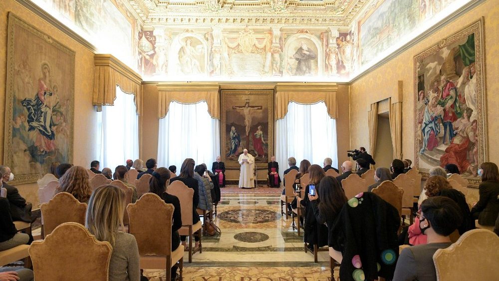 Audiência do Papa aos participantes da Conferência internacional sobre o trabalho infantil (Vatican Media)