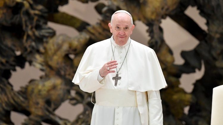 教皇フランシスコ 　2021年12月1日の一般謁見　バチカン・パウロ6世ホール