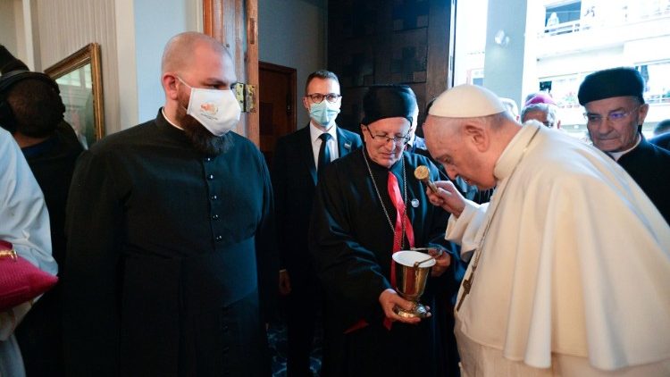 Среща на папа Франциск с духовенството в Кипър