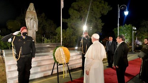 Síntesis de la primera jornada del Papa en Chipre