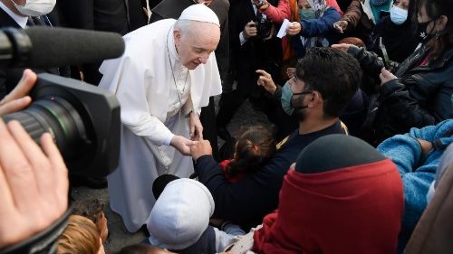 Wortlaut: Ansprache von Papst Franziskus an Flüchtlinge auf Lesbos