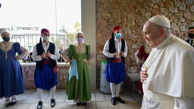 Der Papst-Besuch in Griechenland