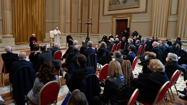 Popiežiaus audiencija teisininkams katalikams