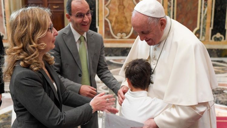 O Papa com os membros da Ação Católica Italiana