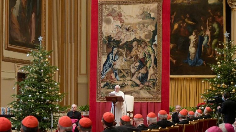 Immer wieder Tacheles - Papst Franziskus bei seiner Weihnachtsansprache an die Kurie