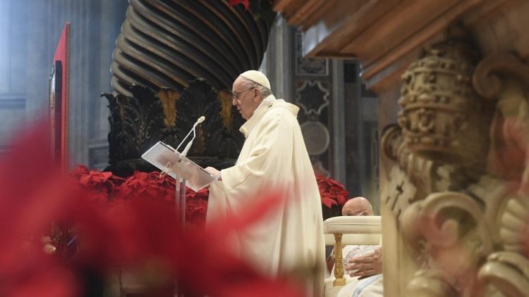 Святая Месса в Ватикане 1 января 2022 г.