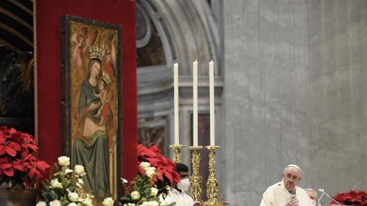Святая Месса в Ватикане (1 января 2022 г.)