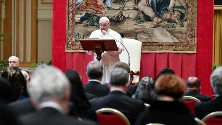 Papstaudienz für das beim Heiligen Stuhl akkreditierte Diplomatische Korps