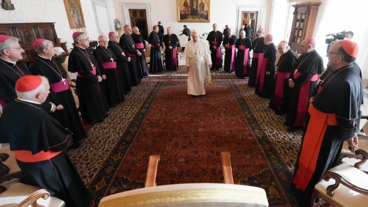 I vescovi della Spagna in visita ad Limina dal Papa