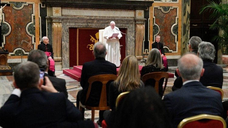 Susret pape Franje i članova Nacionalne udruge građevinara