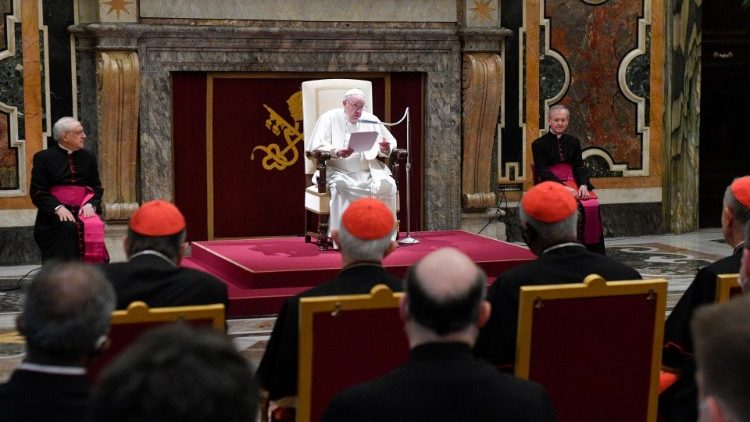 خطاب البابا إلى المشاركين في أعمال الجمعية العامة لمجمع عقيدة الإيمان