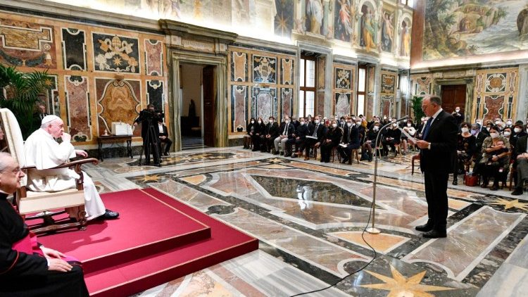 L'udienza del Papa all'Associazione Italiana dei Chimici del Cuoio
