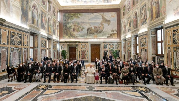 L'udienza del Papa all'Associazione Italiana dei Chimici del Cuoio
