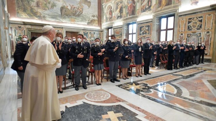 Papieska audiencja dla policjantów