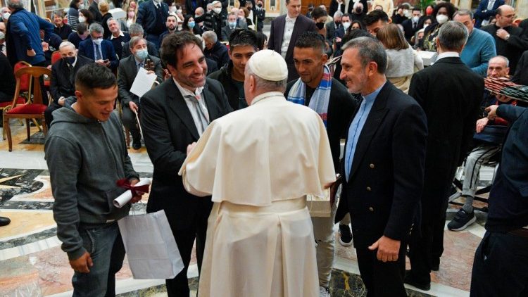El encuentro con el Papa Francisco