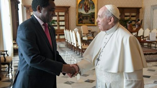 Papst und Sambias Präsident sprachen über Impfstoffe