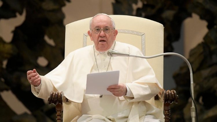 Papa Francisc, la audiența generală de miercuri, 23 februarie 2022
