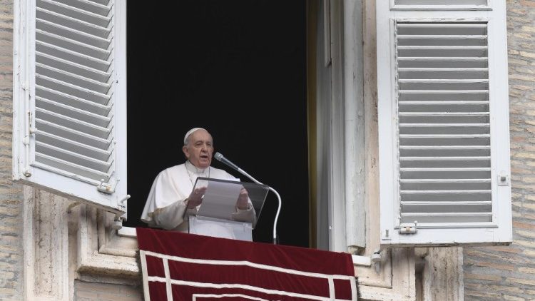 Papa Francisc, la rugăciunea ”Angelus” din 27 februarie 2022