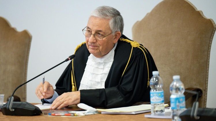Il presidente del Tribunale vaticano, Giuseppe Pignatone