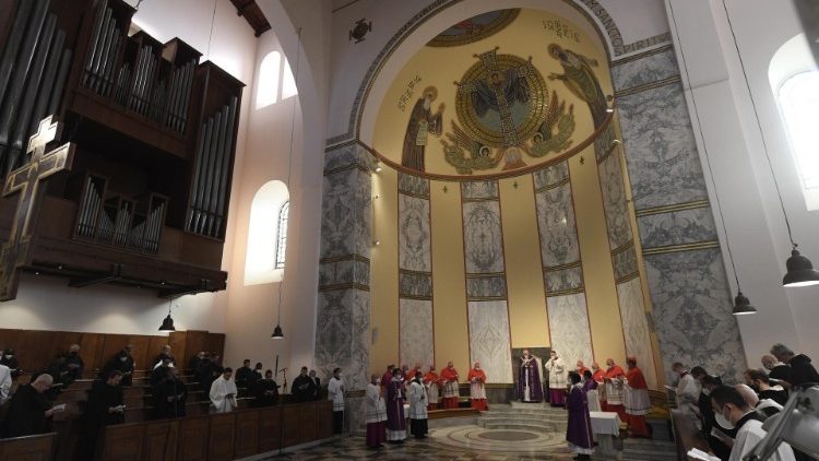 La Messa per il mercoled delle ceneri del 2022, presieduta dal cardinale Pietro Parolin