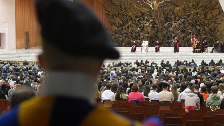 Általános pápai audiencia a VI. Pál-teremben
