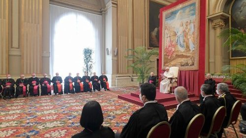 Le Pape inaugure l’année judiciaire du Tribunal du Vatican 
