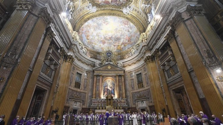 Holy Mass at the Church of the Gesù in Rome