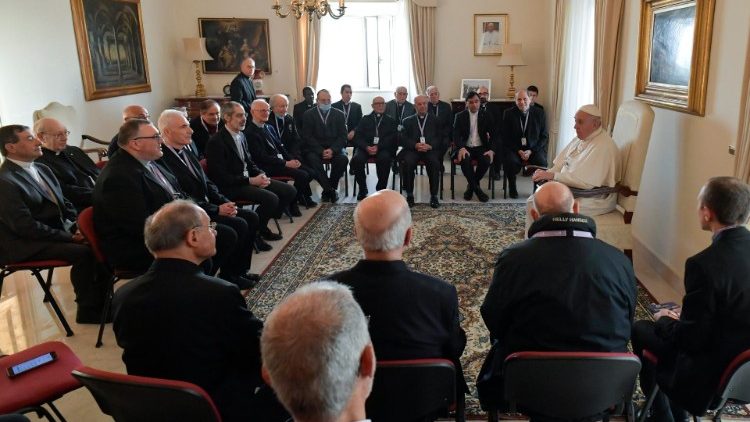 El Papa visita a sus hermanos jesuitas en Malta, en el marco de su viaje apostólico.