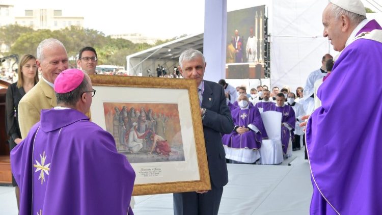 Misa ya Papa FRancisko huko Floriana nchini Malta 