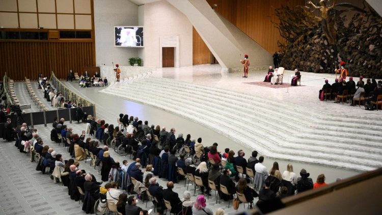 Bendroji audiencija Pauliaus VI salėje Vatikane
