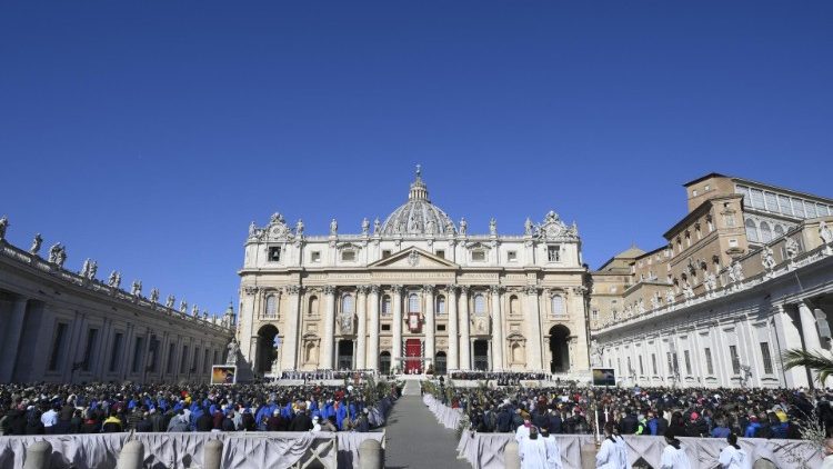 La Domenica delle Palme in Piazza San Pietro 