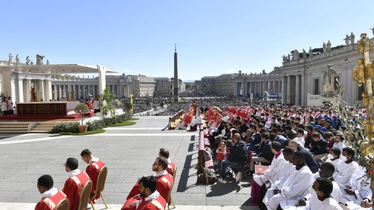 La Domenica delle Palme in Piazza San Pietro 