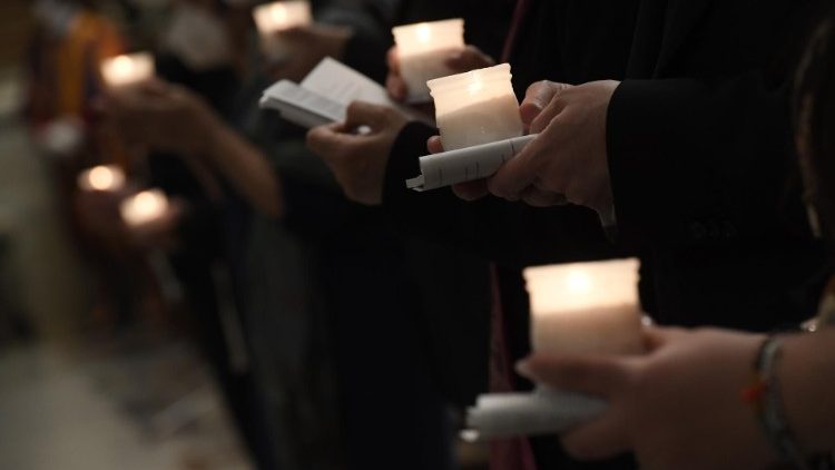 Easter Vigil in St. Peter's Basilica