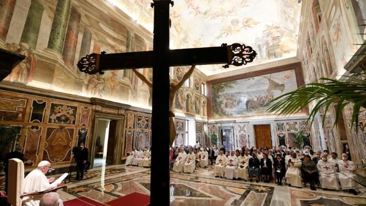 Частная аудиенция в Ватикане 25 апреля 2022 г.