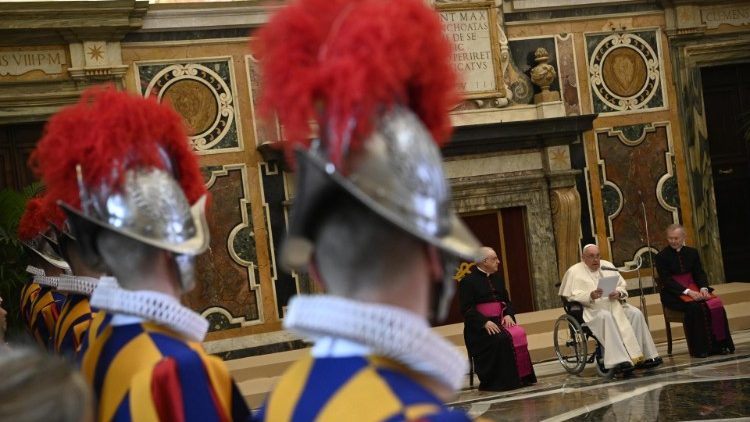 Guardie Svizzre Pontificie in occasione del Giuramento lo scorso 6 maggio